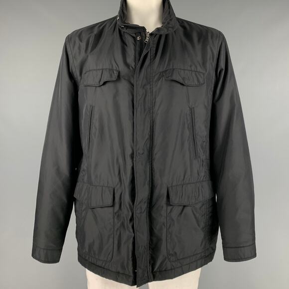 CALVIN KLEIN Size XXL Black Polyester Multi-Pockets Jacket - Picture 1 of 5